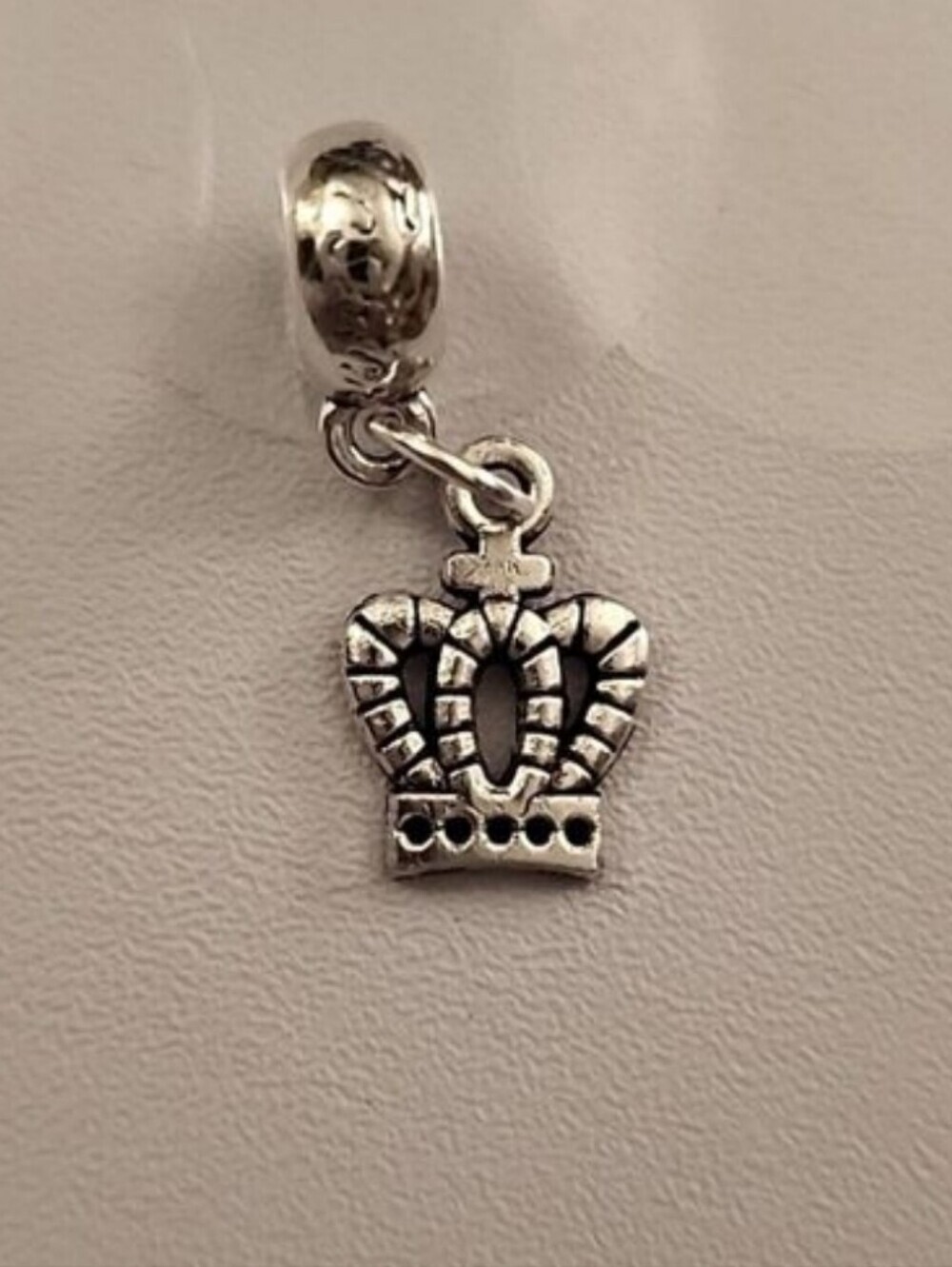 Fashionista Crown Charm Will FIT Pandora and other European Systems